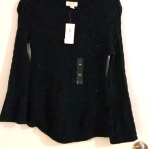 Women sweater style & co Do pine/Dp blk x small